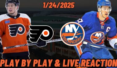 New York Islanders vs Philadelphia Flyers Live Reaction | NHL | 1/23 | Islanders vs Flyers