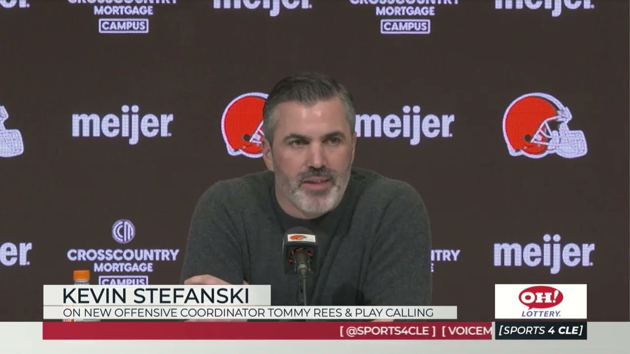 What Browns HC Kevin Stefanski Said on Tommy Rees & Who Will Be Calling Plays - Sports4CLE, 1/23/25