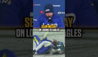 Sean McVay was sure they would win at the end #SeanMcVay #Rams #Eagles #nfl