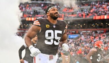 Browns DE Myles Garrett Among NFL Defensive Player of the Year Finalists - Sports4CLE, 1/23/25
