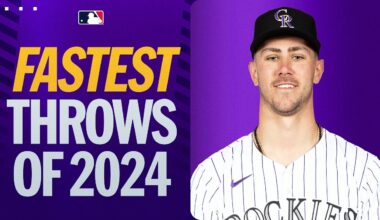 The HARDEST outfield throws in 2024! (Ft. Rockies, Jose Siri, and more GOLD GLOVE-CALIBER defenders)