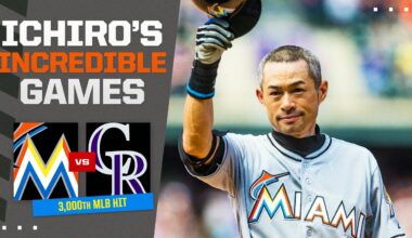 FULL GAME (8/7/2016): Ichiro's 3,000th MLB hit! | イチローハイライト