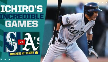 FULL GAME (4/2/2011): Ichiro passes Edgar Martinez as Seattle Mariners' hits king | イチローハイライト