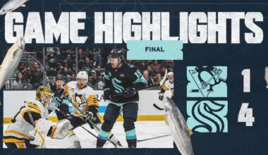 Seattle Kraken vs. Pittsburgh Penguins | 01/25 Game Highlights