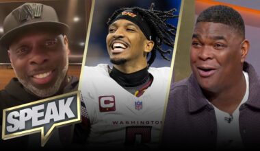 Commanders coach Anthony Lynn on Jayden Daniels, facing Eagles & being a HC in the future | SPEAK