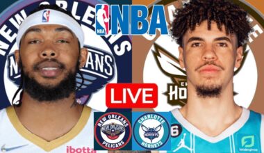 LIVE: NEW ORLEANS PELICANS vs CHARLOTTE HORNETS | NBA | PLAY BY PLAY | SCOREBOARD
