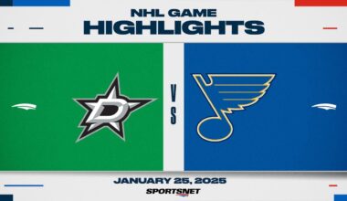 NHL Highlights | Stars vs. Blues - January 25, 2025