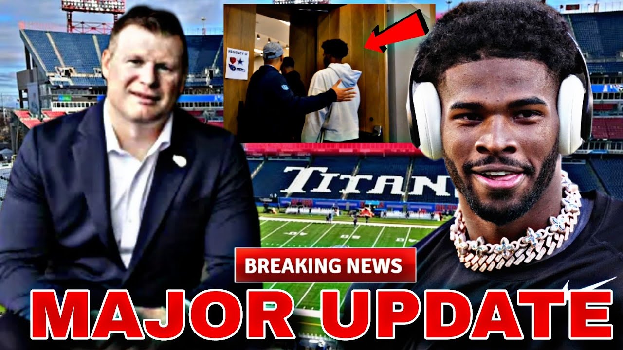 🚨Breaking: Shedeur Sanders SPOTTED MEETING with Tennessee Titans Coaches at East West Shrine Bowl!!