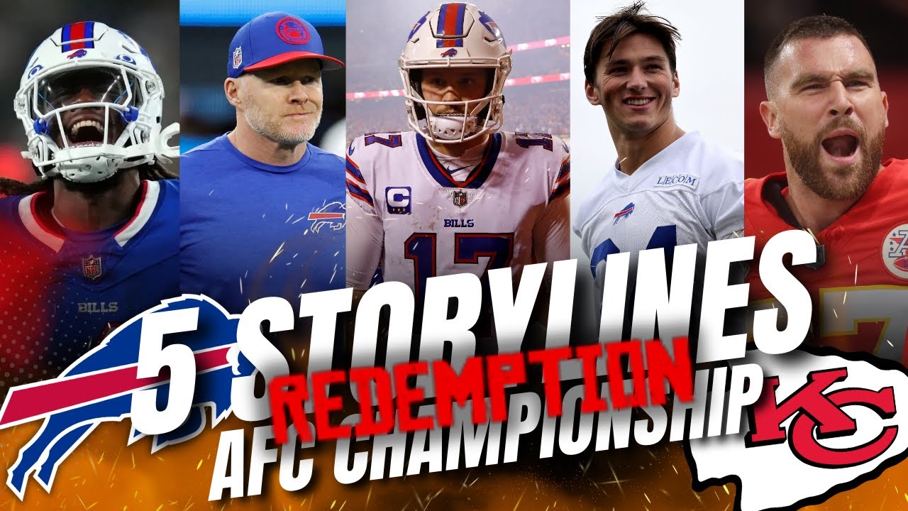 Five STORYLINES: BILLS vs Chiefs [again] in the AFC CHAMPIONSHIP
