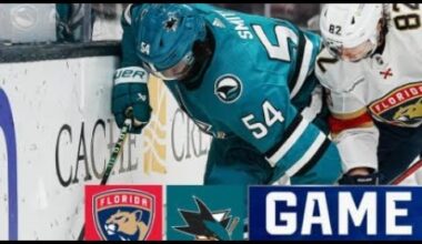 1.25.25 NHL LIVE HOCKEY:  Florida Panthers vs San Jose sharks