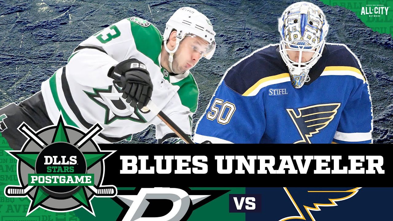 Dallas Stars, Casey DeSmith shutout St. Louis Blues | STARS POSTGAME