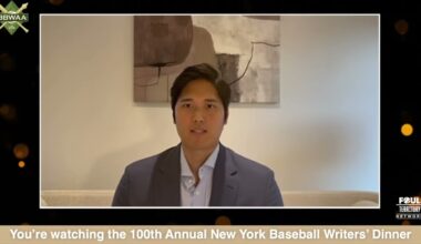 Shohei Ohtani thanks wife and dedicates 2024 National League MVP Award in acceptance speech