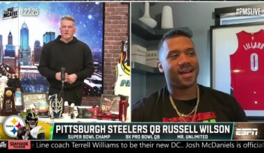 Russell Wilson puts rumors to rest w/ Arthur Smith & A CASE to stay in Pitt | The Pat McAfee Show