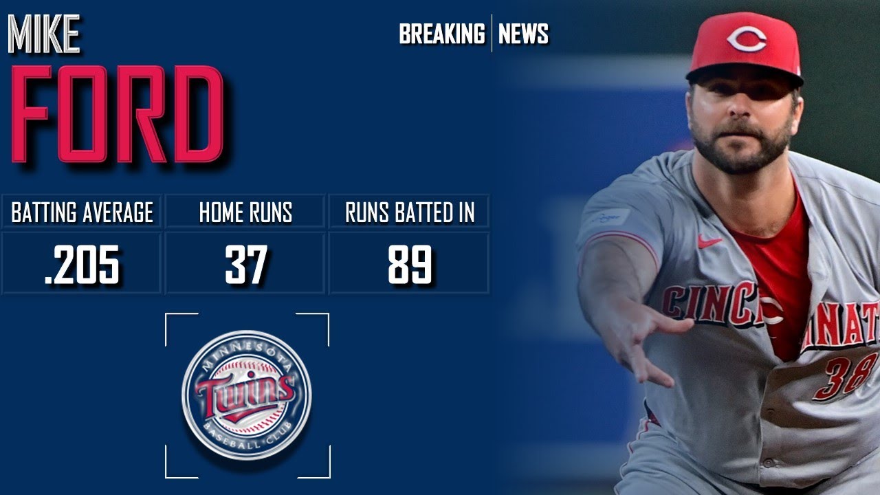 𝐁𝐑𝐄𝐀𝐊𝐈𝐍𝐆 𝐍𝐄𝐖𝐒: Minnesota Twins Sign Mike Ford To Minor League Deal | 2024 MLB Offseason