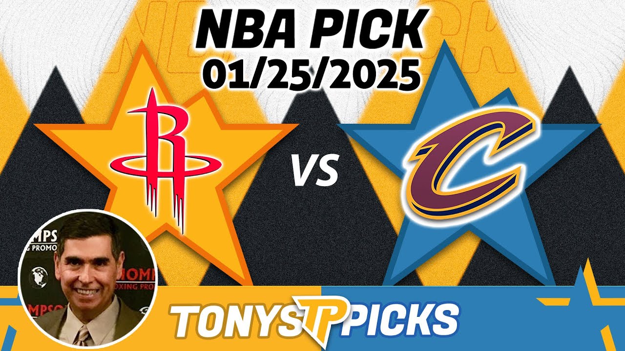 Houston Rockets vs. Cleveland Cavaliers Pick 1/25/25 NBA Pick Prediction