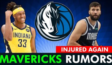 Mavericks Trade Rumors On Myles Turner & Nikola Vucevic + Mavs Injury News On Maxi Kleber