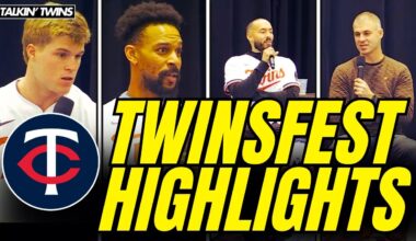 Minnesota Twins Highlights from Twinsfest: Correa, Buxton, Mauer, Jenkins, Lee, Culpepper, & MORE!