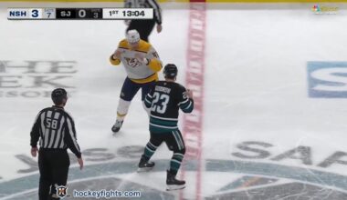 Michael McCarron vs Barclay Goodrow Jan 23, 2025