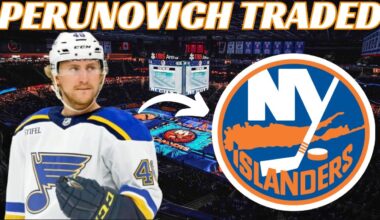 Breaking News: St Louis Blues Trade Scott Perunovich to the NY Islanders