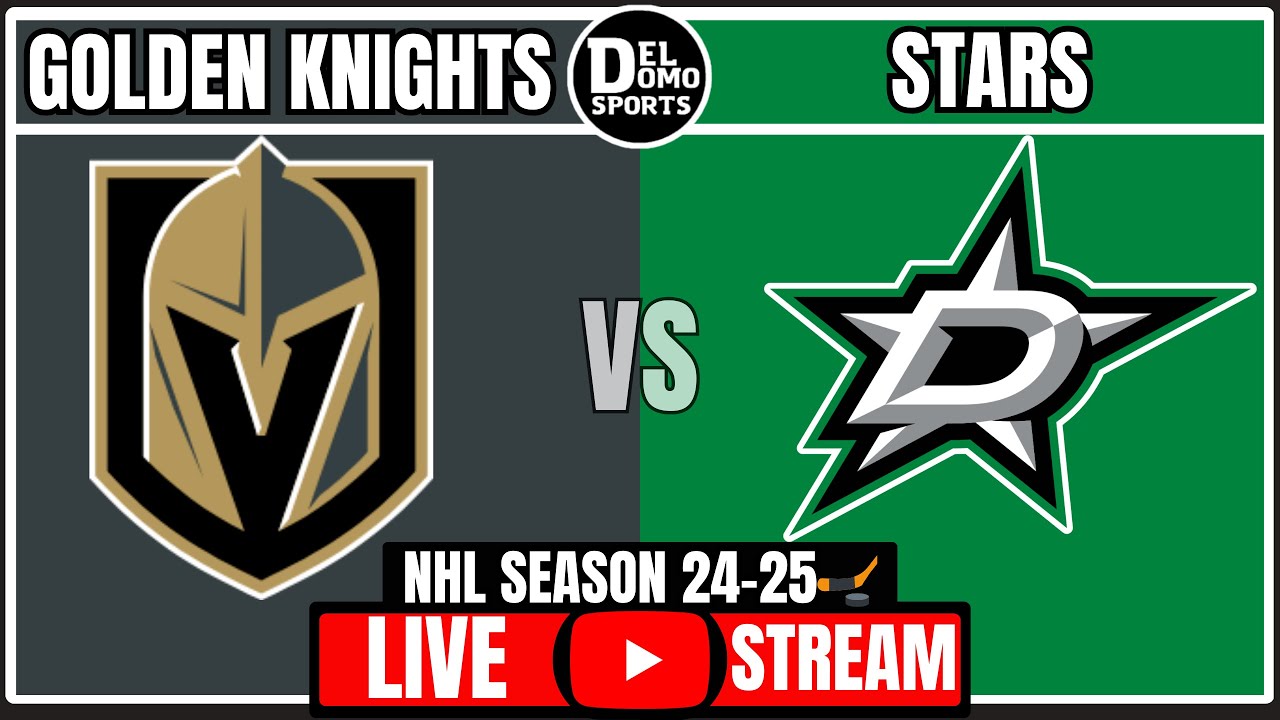 Vegas Golden Knights vs Dallas Stars 🏒 NHL Game Score Play-by-Play - JAN 24, 2025