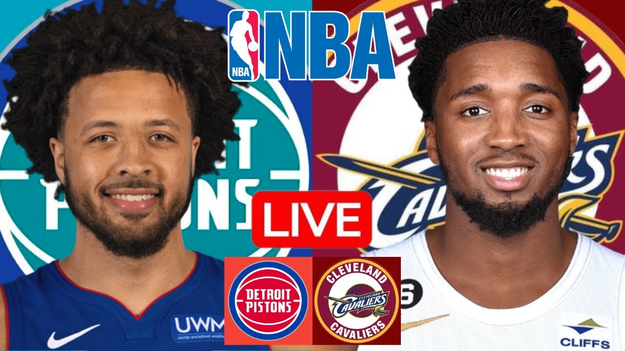 LIVE: DETROIT PISTONS vs CLEVELAND CAVALIERS | NBA | PLAY BY PLAY | SCOREBOARD