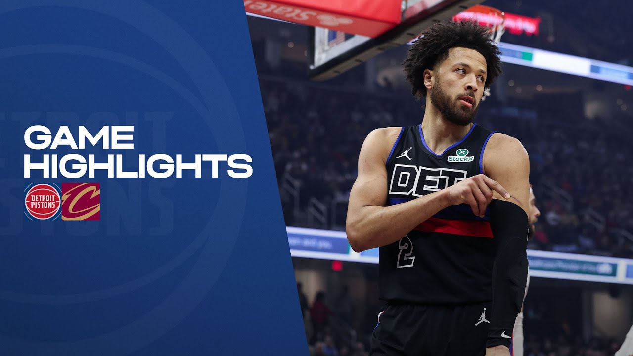 Full Game Highlights l Detroit Pistons vs Cleveland Cavaliers