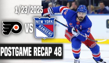 Ranger Fan Reaction Game 48┃PHI-1 NYR-6! WHERE HAVE THEY BEEN ALL SEASON?