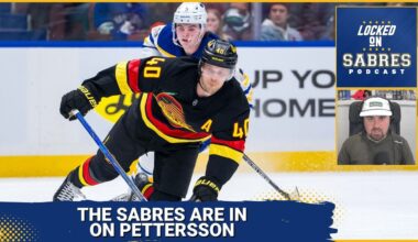 Sabres are in on Elias Pettersson and they might be the favorites