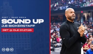 Post-Game Press Conference: JB Bickerstaff | Pistons @ Cavaliers | 01.27.25