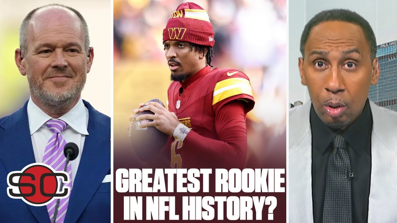 "Commanders are winning Super Bowl" - Rich Eisen credit Jayden Daniel is already a top 5 QB in NFL