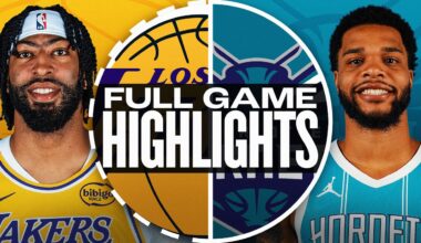 Game Recap: Lakers 112, Hornets 107