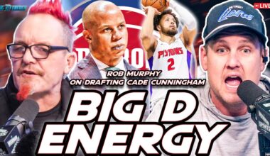 Former Detroit Pistons GM Rob Murphy on Drafting Cade Cunningham | Big D Energy | January 28th, 2025