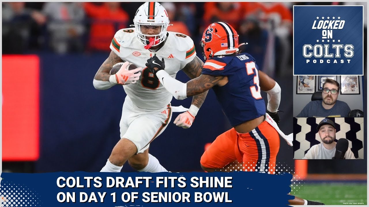 Indianapolis Colts: Tight End, D-Line Draft Fits Shine On Day 1 of Senior Bowl