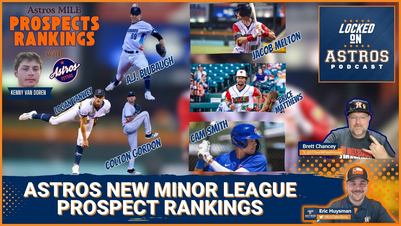 The Astros newest prospect rankings