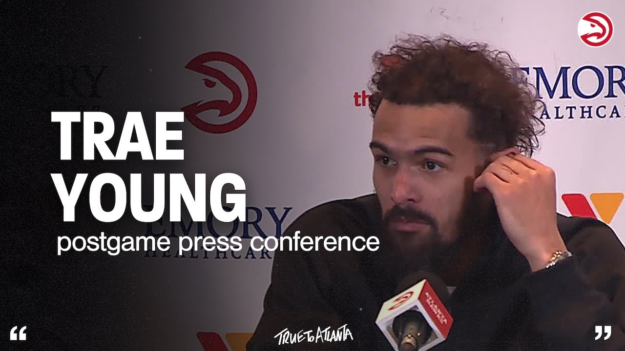 Atlanta Hawks vs. Rockets Press Conference: Trae Young
