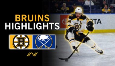 Bruins Analysis: Boston Allows Multiple Hat Tricks in Buffalo Tilt