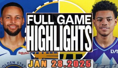 Golden State Warriors VS Utah Jazz Full Game  Highlights Jan 28,2025 NBA Season 2024-25