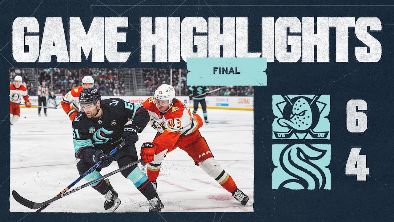 Seattle Kraken vs. Anaheim Ducks | 01/28 Game Highlights