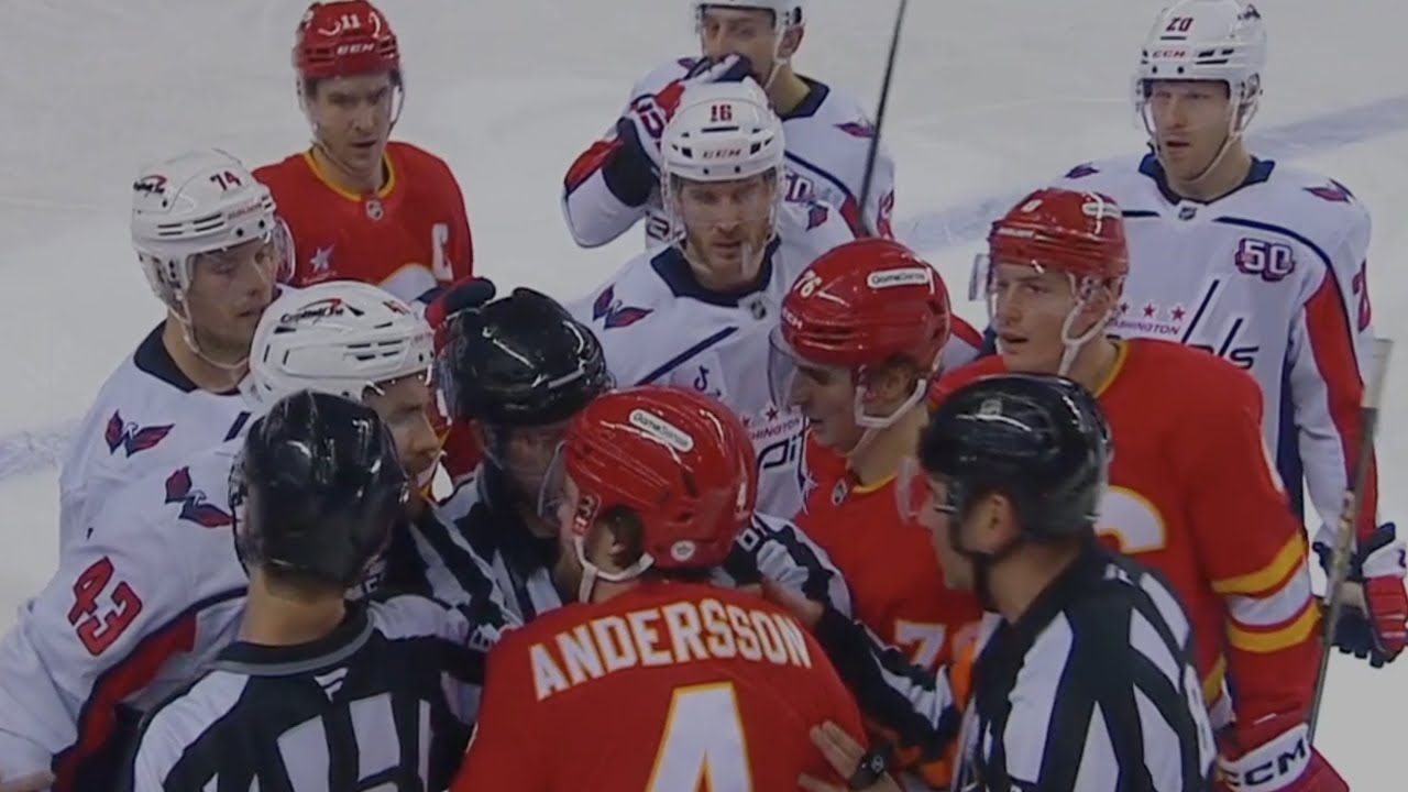 Tom Wilson & Rasmus Andersson 🚫 Unsportsmanlike Conduct 🚫