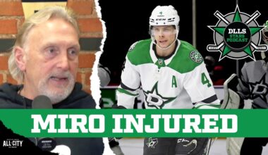 Dallas Stars' Miro Heiskanen suffers leg injury in collision with Golden Knights' Mark Stone