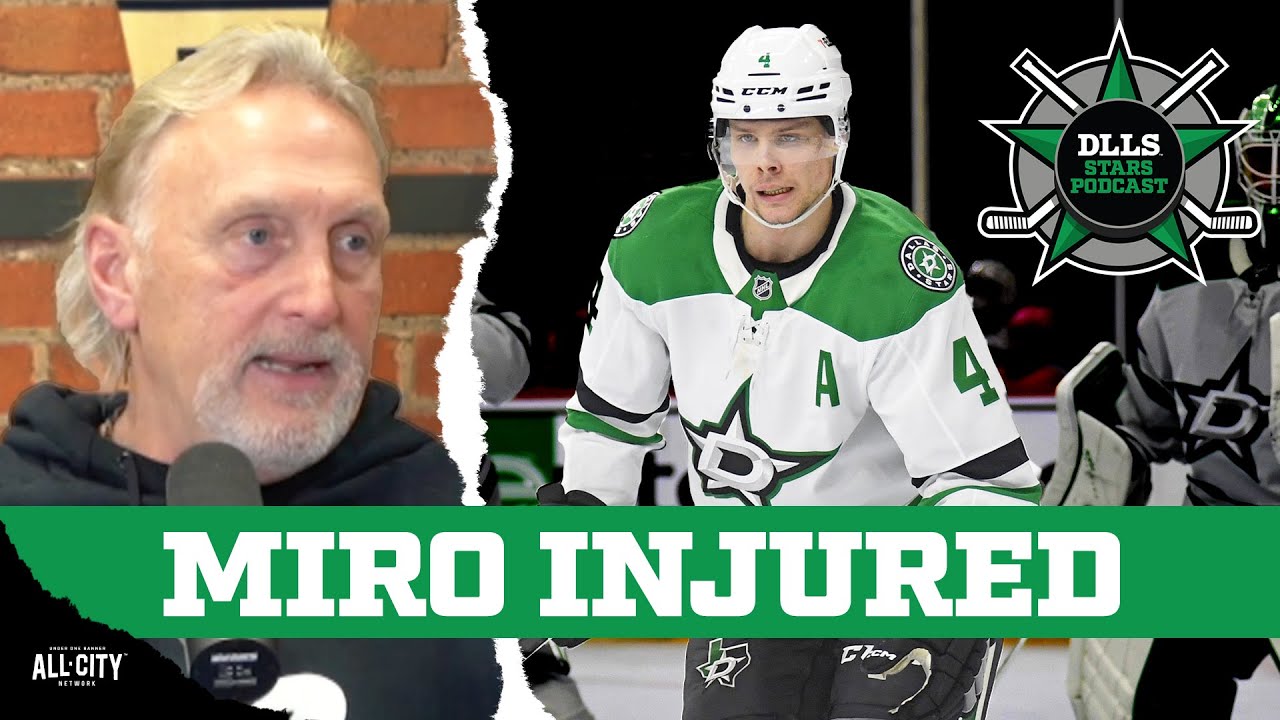 Dallas Stars' Miro Heiskanen suffers leg injury in collision with Golden Knights' Mark Stone