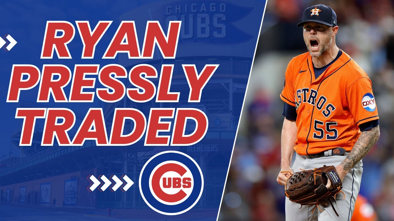 Ryan Pressly TRADED to CUBS