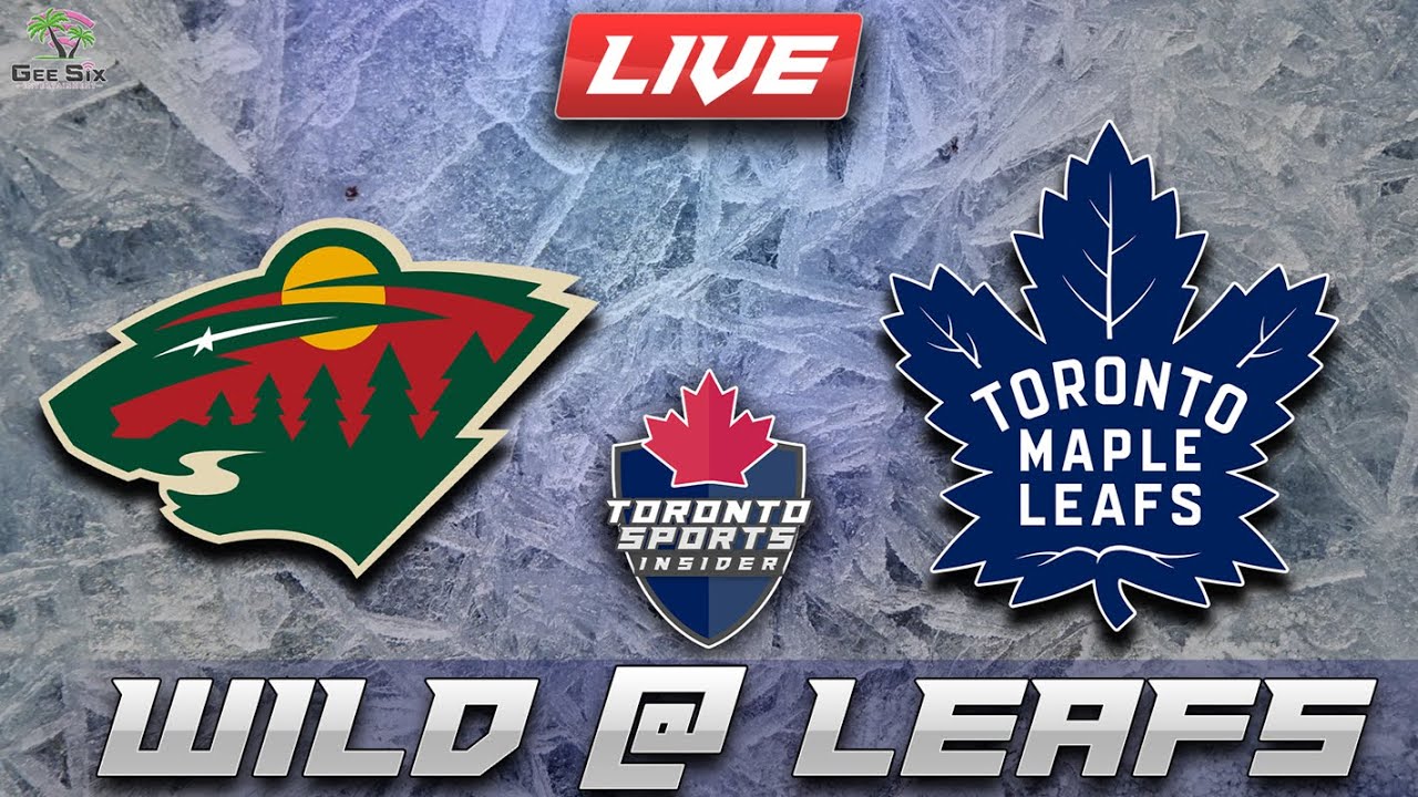 Minnesota Wild vs Toronto Maple Leafs LIVE Stream Game Audio | NHL LIVE Stream Gamecast & Chat