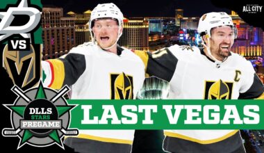 Dallas Stars @ Vegas Golden Knights | STARS PREGAME