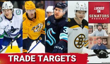 Ottawa Senators NHL Trade Targets: Brock Boeser, Luke Schenn & More