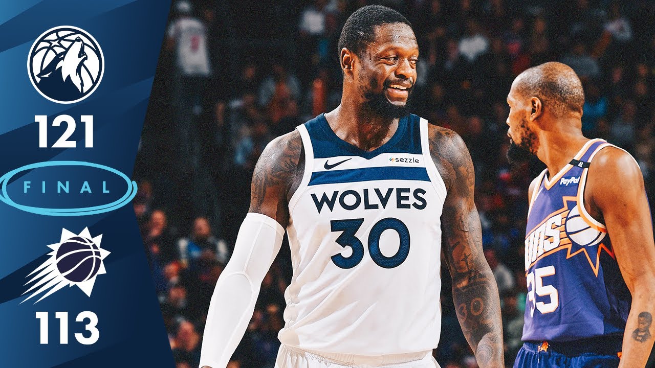 Minnesota Timberwolves Defeat Phoenix Suns 121-113 | 01.29.25