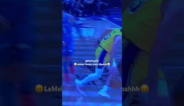 LaMelo Tweaks Ankle Against Lakers#charlotte#hornets#northcarolina#basketball#highlights#shorts#reel