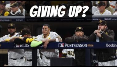 Are The Padres GIVING UP?