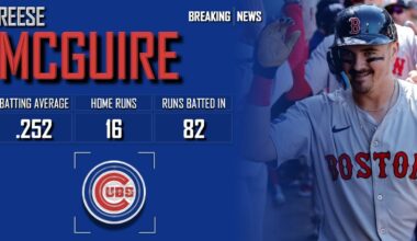 𝐁𝐑𝐄𝐀𝐊𝐈𝐍𝐆 𝐍𝐄𝐖𝐒: Chicago Cubs, Reese McGuire Agree To Minor League Deal | 2024 MLB Offseason
