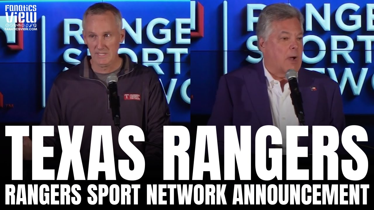 Texas Rangers Announce The Launching of "Rangers Sports Network" for Broadcasting Rangers Games